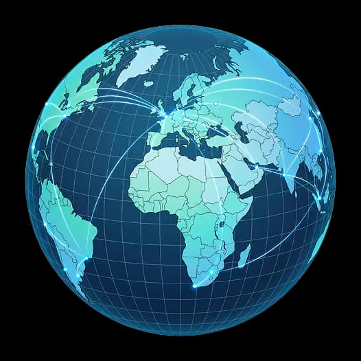 Global transport management network